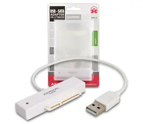AXAGON ADSA-1S, USB2.0 - SATA HDD/SSD adaptér vč. 2.5" pouzdra