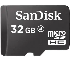 SanDisk micro SDHC karta 32GB bez adaptéru