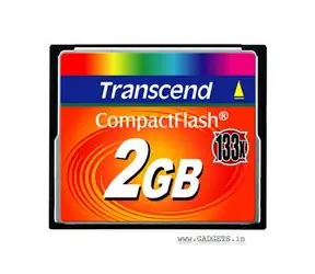 Transcend Compact Flash karta 133x 2GB