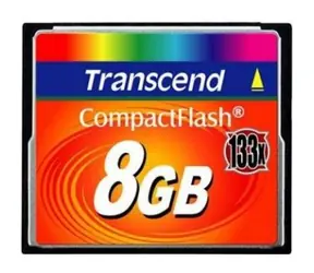 Transcend Compact Flash karta 133x 8GB