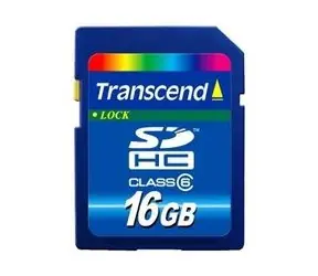 Transcend SDHC karta 16GB Class 6