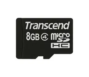 Transcend Micro SDHC karta 8GB Class 4 bez adaptéru