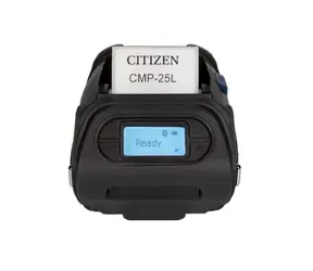 Citizen CMP-25L / mobilní / 58mm / Termotiskárna / 203dpi / USB / RS232 / BT / Displej