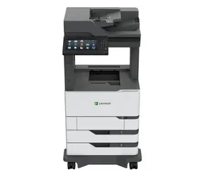 Lexmark MX822ade / čb laserová multifunkce / A4 / 1200x1200dpi / 52ppm / 2048MB / dup / LAN / USB
