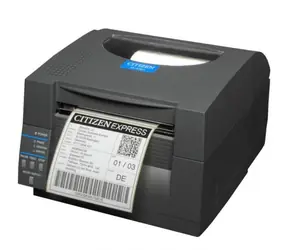 Citizen CL-S521II / Stolní tiskárna štítků / DT / 203dpi / RS-232 / USB / max. šíře média 108mm / černá