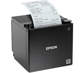 EPSON TM-m30II USB+LAN černá / Pokladní termotiskárna / 203 dpi / USB / LAN / zdroj 