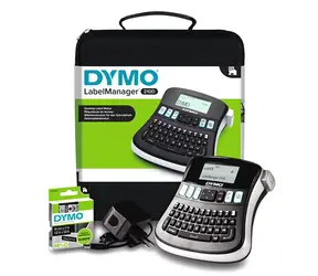 Dymo LabelManager 210D - kufříková sada / Tiskárna samolepicích štítků / šíře pásky: D1 6 & 9 &12 mm