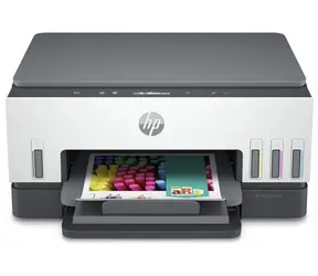 HP Smart Tank 670 / multifunkční tiskárna / A4 / skener / kopírka / tisk / 4800x1200dpi / USB / WiFi / BT / šedo-bílá