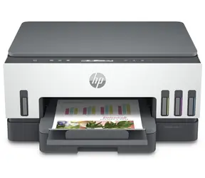 HP Smart Tank 720 / multifunkční tiskárna / A4 / skener / kopírka / tisk / 4800x1200dpi / USB / WiFi / BT / šedo-bílá