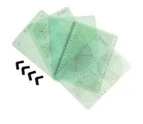 3DSimo Kreslící podložka pro 3D pera - rozšířená sada / 5 různých typů podložek