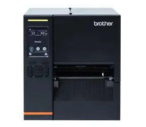 Brother TJ-4021TN / Tiskárna štítků / 203dpi / USB / RS232 / LAN / displej / řezačka