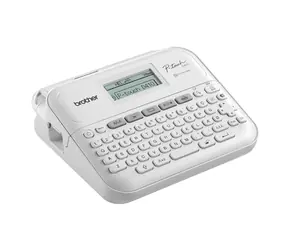 Brother PT-D410 VP bílá / Tiskárna samolepicích štítků / 65 kláves / + kufr