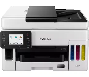 Canon MAXIFY GX6050 bílá / barevná inkoustová tiskárna / A4 / 600x1200 / WiFi / LAN / Duplex / USB