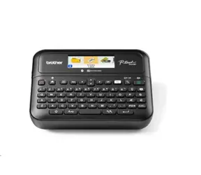 Brother PT-D610BTVP černá / Tiskárna samolepicích štítků / 24mm páska / s kufrem