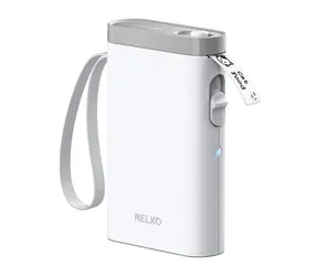 Nelko P21 bílá / Termální tiskárna štítků / 203 dpi / BT / USB-C 