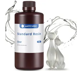 AnyCubic UV Resin Standard Clear 1 kg / UV pryskyřice - tekutý tiskový materiál