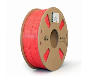 Gembird Filament 3DP-ABS1.75-01-FR / ABS / 1,75 mm / 1 kg / fluorescentní / červená
