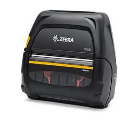 ZEBRA ZQ521 (ZQ52-BUW000E-00) / DT / Mobilní termotiskárna / 203dpi / BT / Wi-Fi / 3250mAh