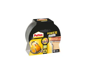 PATTEX univerzální lepicí páska Power Tape (25 m) stříbrná