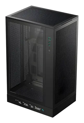 DEEPCOOL CH270 PLUS černá / mATX / 2x USB-A 3.2 / 1x USB-C 3.2 / bez zdroje / průhledná bočnice
