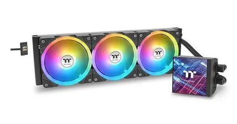 Thermaltake MAGFloe 420 Ultra černá / Vodní chladič AIO / 420mm / ARGB Sync / LCD 3,95