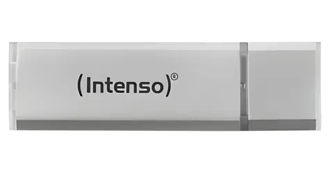 Intenso Alu Line 32GB stříbrná / Flash disk / USB 2.0 / čtení: 28 MB/s / zápis: 6,5 MB/s