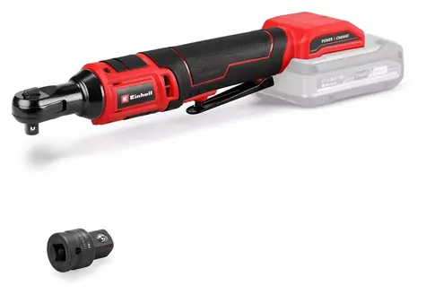 Einhell TE-RW 18/60 Li-Solo / Aku ráčnový utahovák / 18V / 60 Nm / 3/8