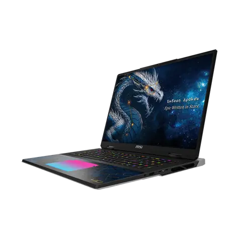 MSI Titan 18 HX Dragon Edition Draco Epic A2WJ-1218 černá / Notebook / Intel Core Ultra 9 290HX Plus / 96GB RAM