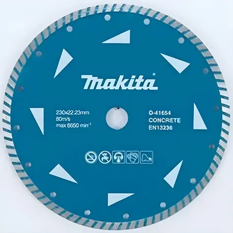 Makita Diamantový kotouč na beton 230x22,2 mm / Řezný kotouč / suché řezání / 6650 min?1