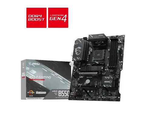 MSI B550 GAMING / Základní deska / AMD B550 / socket AM4 / ATX