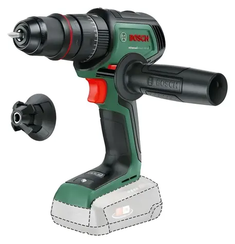 Bosch AdvancedImpact 18V-80 zelená / Aku příklepová vrtačka / 18V / 13mm sklíčidlo / QuickSnap / 82 Nm / bez aku
