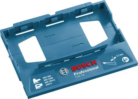 BOSCH FSN SA 1600A001FS modrá / Adaptér vodicí lišty / pro přímočaré pily / kompatibilní s Mafell, Festool