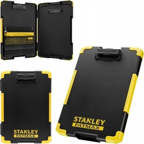Stanley FMST82721-1 černá/žlutá / Organizér PRO-STACK / úložný box na doklady / LED