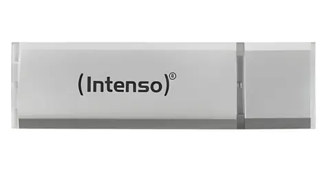 Intenso Alu Line 64GB stříbrná / Flash disk / USB 2.0 / čtení: 28 MB/s / zápis: 6,5 MB/s
