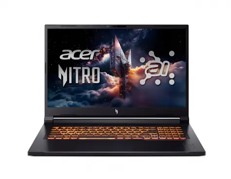 Acer Nitro 17 ANV17-61 / Herní notebook / AMD Ryzen AI 7 350 / 16GB / 1TB SSD / RTX 5060 / W11Pro