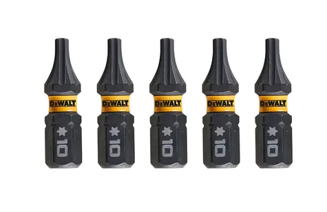 DeWalt Sada bitů T10 (DT7379T) / Extreme Torx / 5 ks