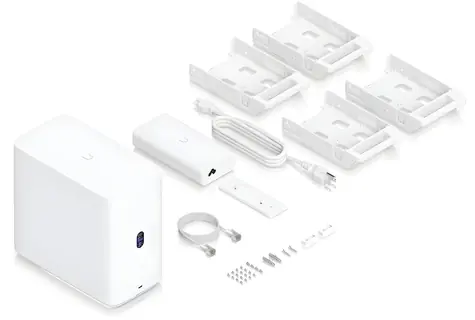Ubiquiti UniFi UNAS 4 bílá / Síťové úložiště NAS / 4× 2.5/3.5