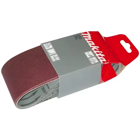Makita Brusný pás 76x610 mm K100 / Brusný pás / 5 ks