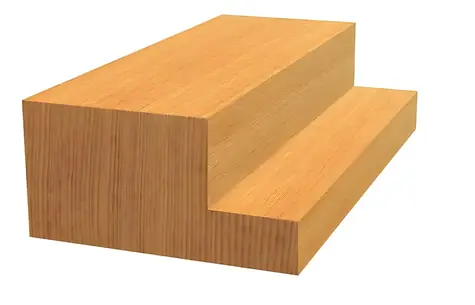 BOSCH Falcovací fréza na dřevo 25,4x54 mm / Fréza / Stopka 6 mm / Šířka lopatek 6,4 mm
