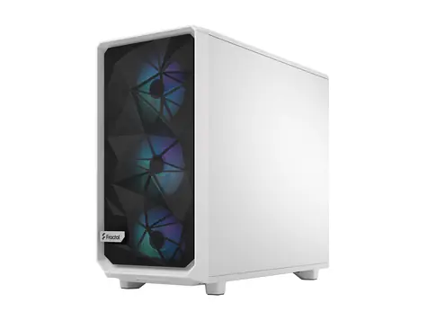 Fractal Design Meshify 2 RGB TG Clear Tint bílá / Skříň / E-ATX / bez zdroje / průhledná bočnice