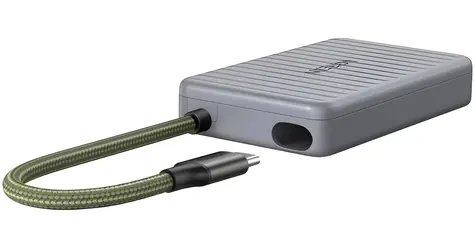 Ugreen CM868 šedá / Čtečka paměťových karet / USB-C / 2x SD + 1x microSD