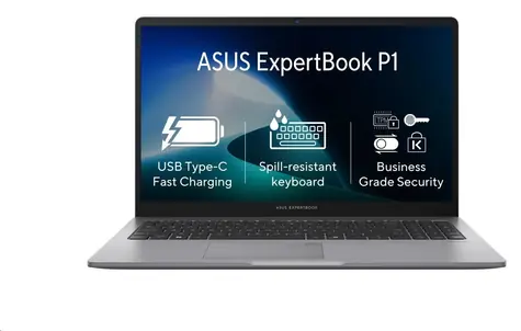 ASUS ExpertBook P1 P1503CVAY-C38512Z šedá / Notebook / 15,6