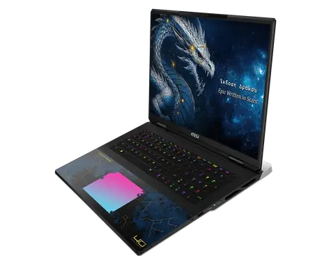 MSI Titan 18 HX Dragon Edition Draco Epic A2WJ-1222CZ / Notebook / Core Ultra 9 290HX Plus / 96GB / RTX 5090 24GB