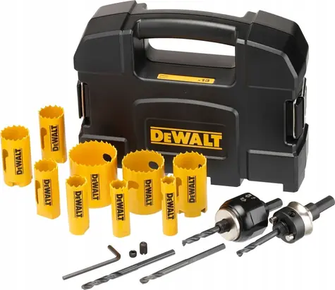 DeWalt Sada děrovek pro elektrikáře / Sada děrovek / Bimetal / 11 ks
