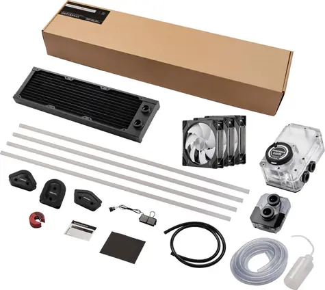 PHANTEKS Glacier EZ-Fit 360 D30-KIT / Sada pro vodní chlazení / 360 mm