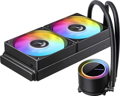 Jonsbo TG-240 černá / AIO vodní chladič CPU / ARGB / 240mm
