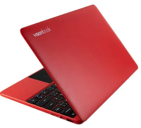 UMAX VisionBook 12WRx červená / 11.6