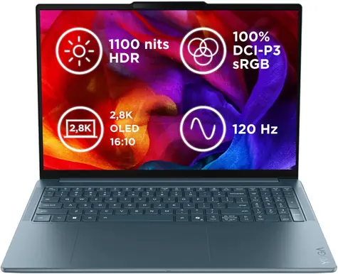Lenovo Yoga Pro 9 16IAH10 modro-zelená / 16