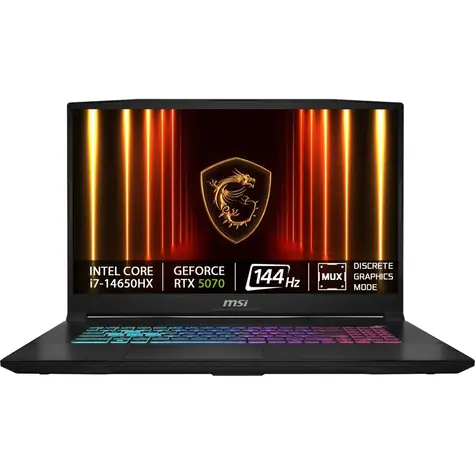 MSI Katana 17 HX B14WGK-282CZ černá / 17.3