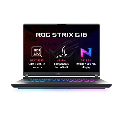 Asus ROG Strix G16 šedá / 16